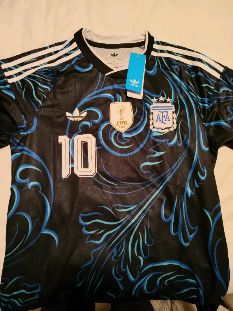 Camiseta Adidas AFA Messi 2022 azul - 1
