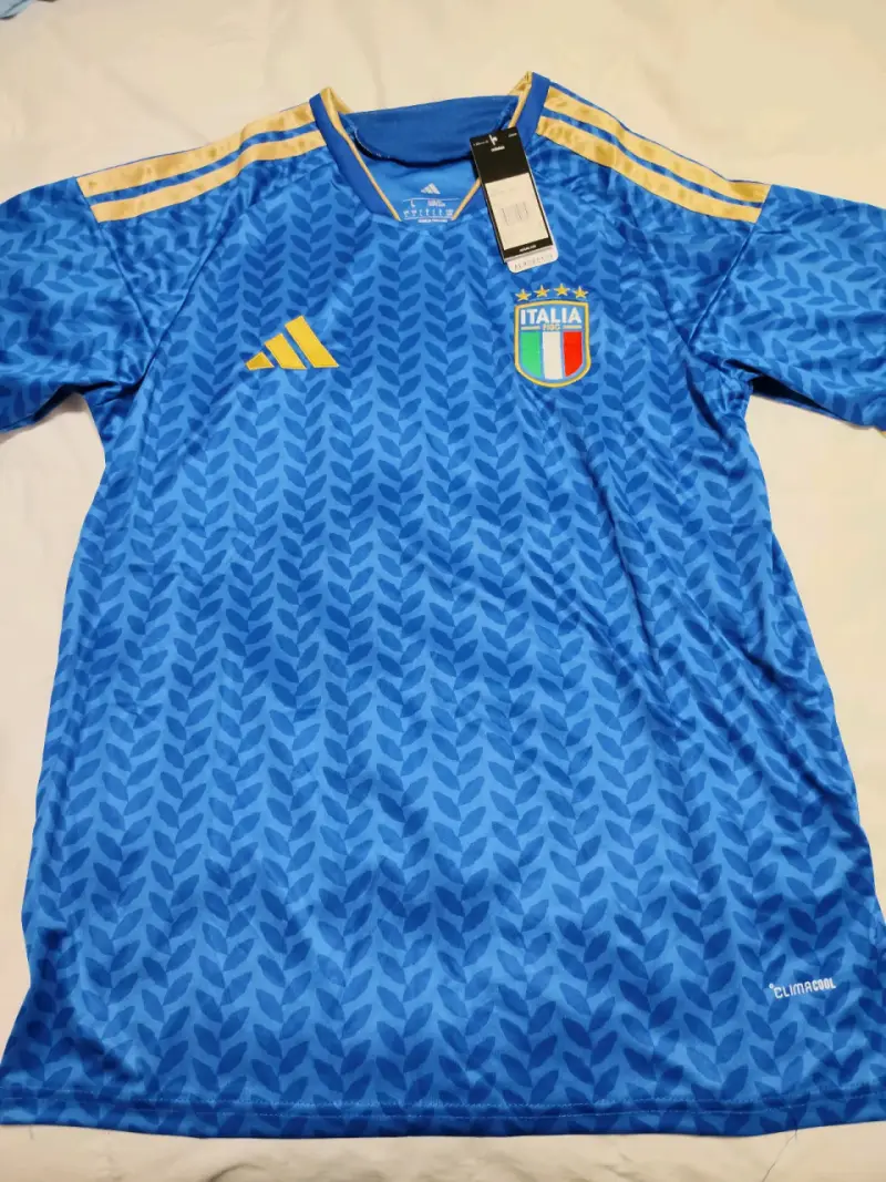 Camiseta Italia Azzurra Adidas ClimaCool - 1