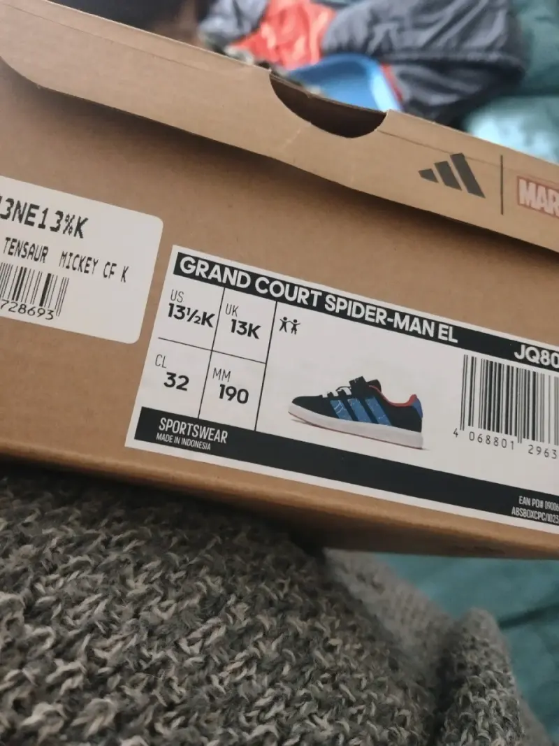Zapatillas infantiles NRO32Spiderman, con diseño d - 6