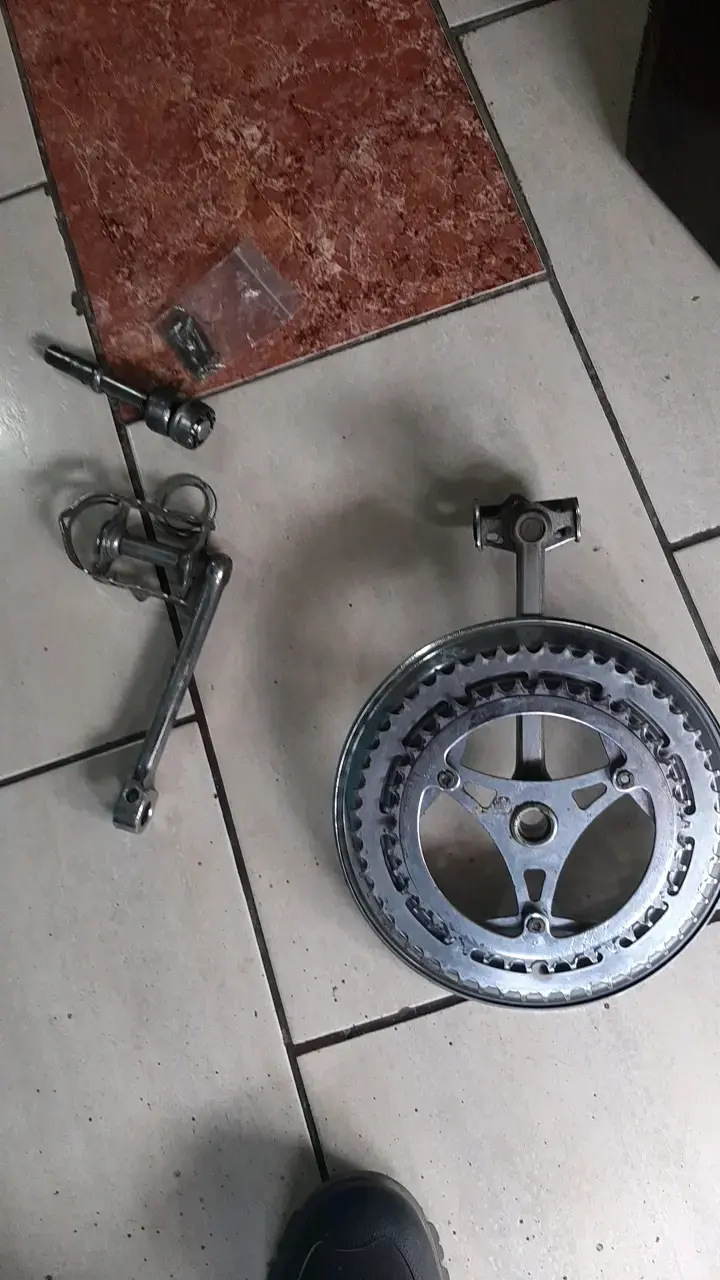 Juego de bielas y platos para bicicleta - 3