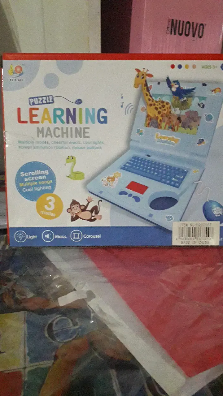 Computador educativo infantil con luces y música - 1