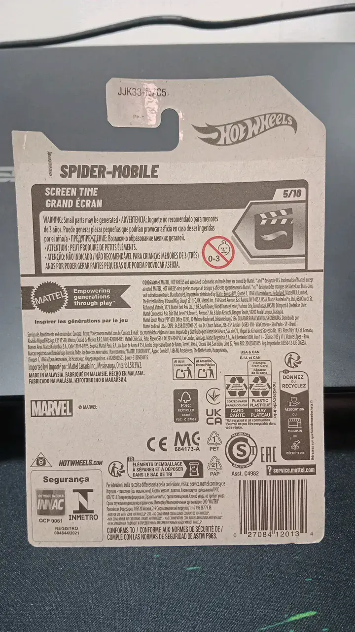 Hot Wheels Marvel Spider-Mobile - 6