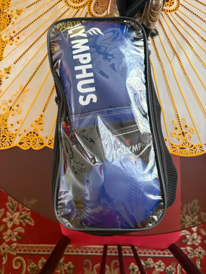 Guantes de Boxeo Olympus Azules con Bolsa - 1