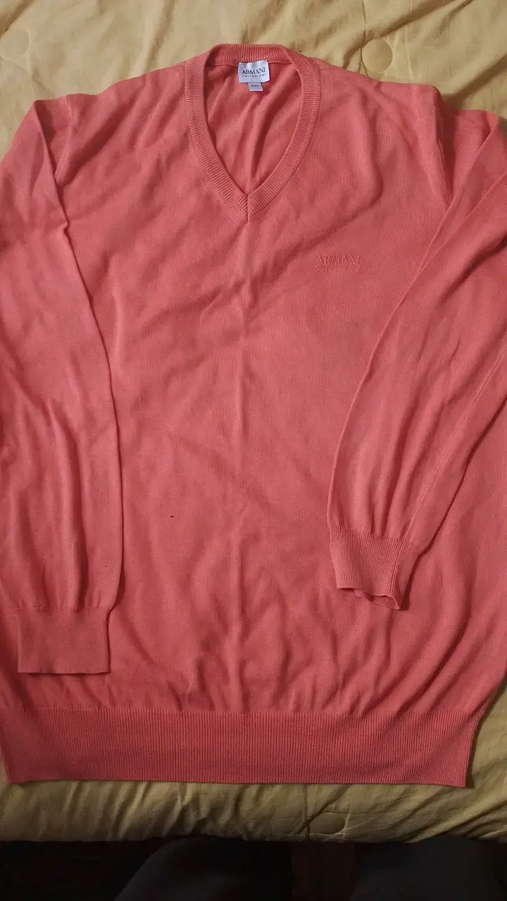 Suéter Armani Collezioni coral XXL - 1