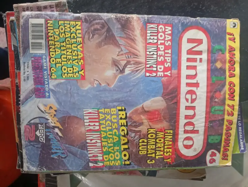 Revista Club Nintendo Edición 46 Retro