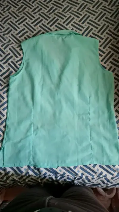 Blusa sin mangas verde menta Baglioni - miniatura 2