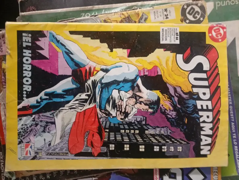 Comic Superman El Horror DC Comics