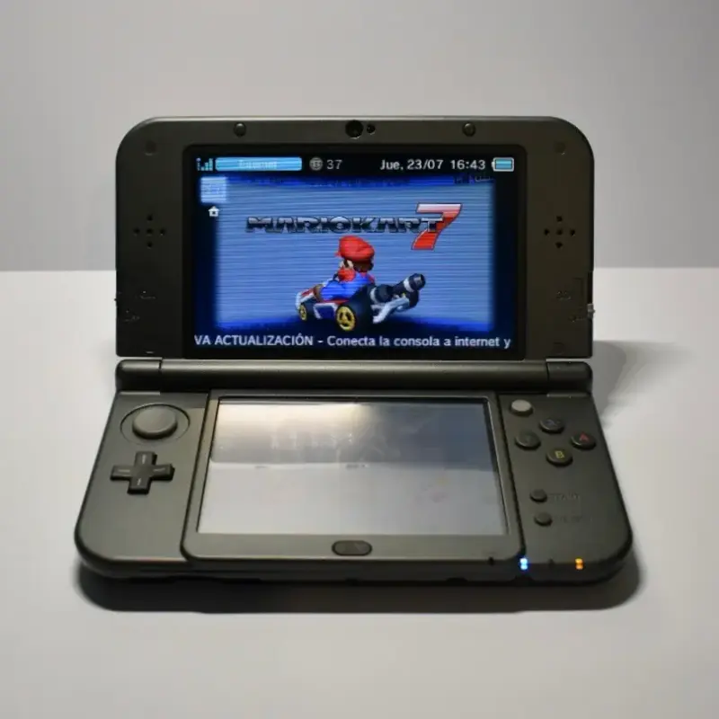 Consola New Nintendo 3DS XL negra Desbloqueds - 1