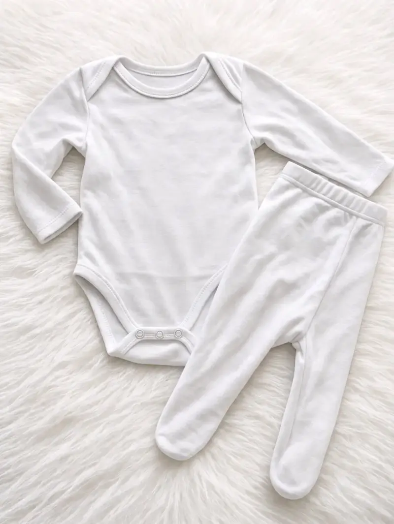 Conjunto de ropa para bebé con estampado de mariposas - 2