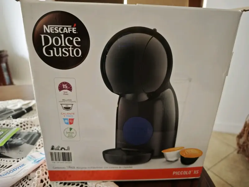 Cafetera Nescafé Dolce Gusto Piccolo XS Negra - 3