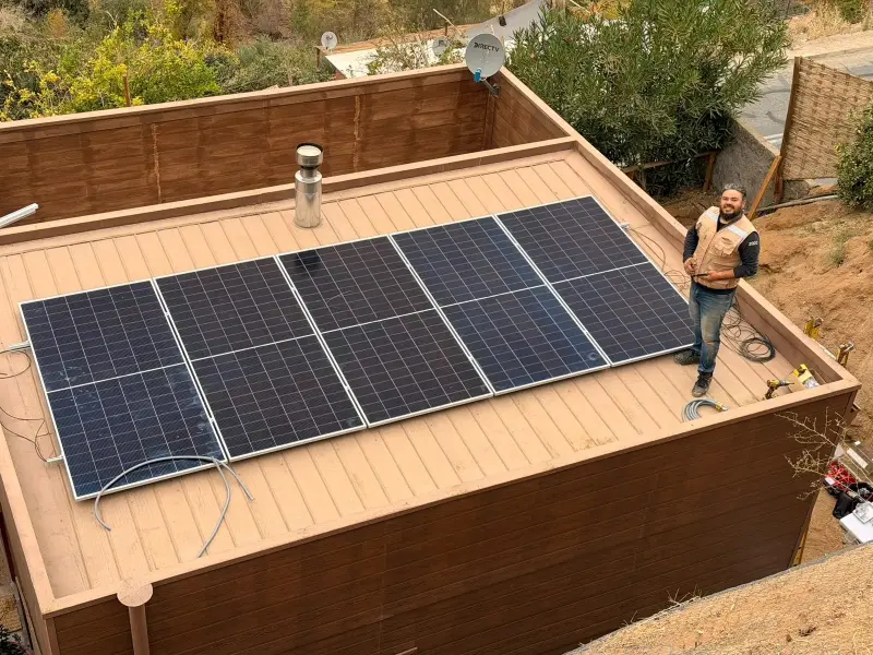 Instalación paneles solares. - 3