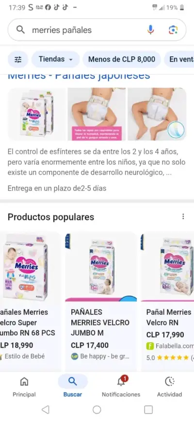 Pañales Merries Tipo Pants M 33 Pcs - miniatura 2