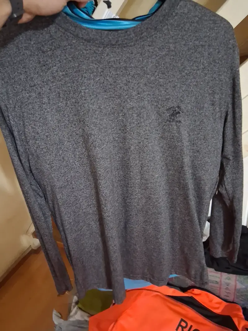 Polera de punto gris Beverly Hills Polo Club - 5
