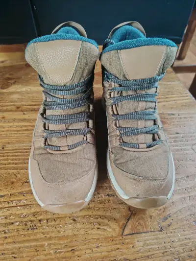 Botas de senderismo Quechua marrón para hombre - miniatura 2