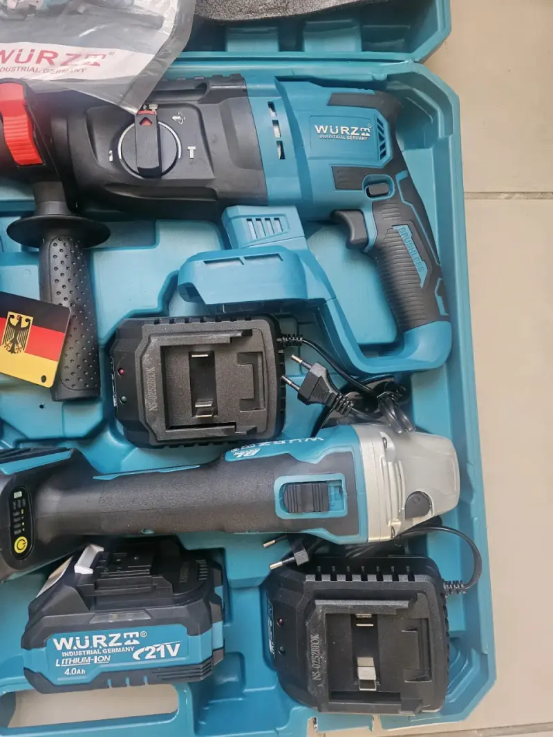 Kit de herramientas eléctricas Würz 21V carg. + ba - 3