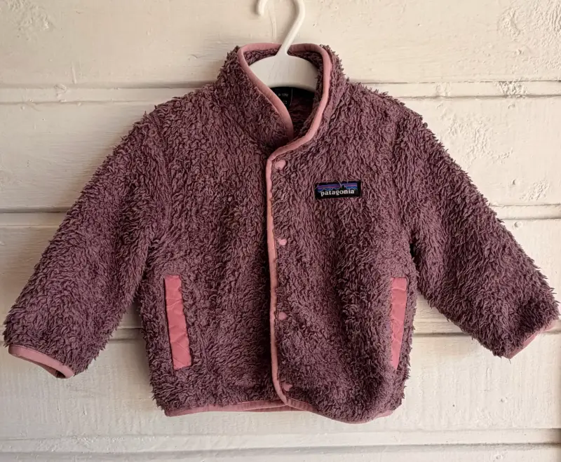 Chaqueta  para niña Patagonia color lila