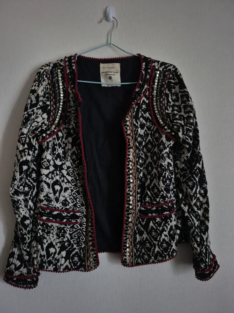 Chaqueta estampada University Club XS - 1