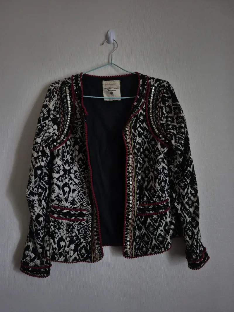 Chaqueta estampada University Club XS - 2