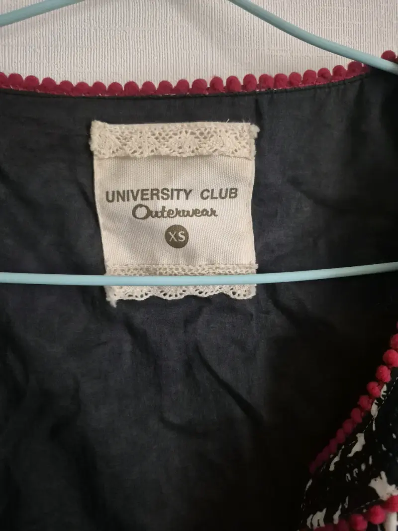 Chaqueta estampada University Club XS - 3