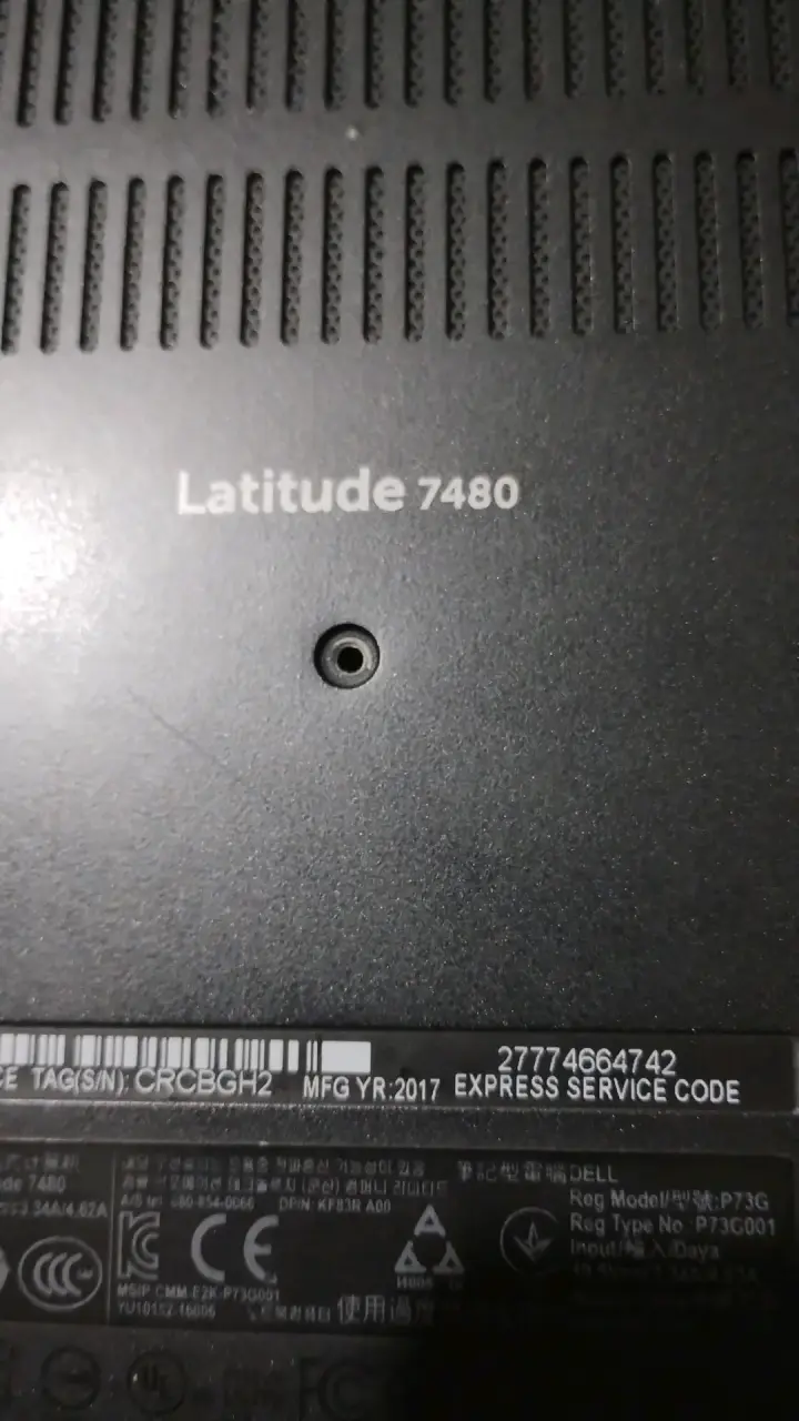 Laptop Dell Latitude 7480 Intel Core i7 - 2