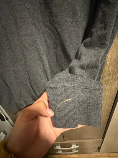 Polerón Calvin Klein gris oscuro para mujer - miniatura 2
