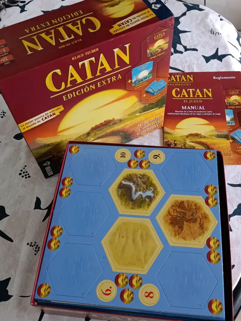 Juego de mesa Catan Edición Extra - 4