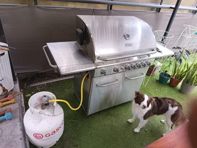 Parrilla a gas de acero inoxidable FDV - miniatura 1