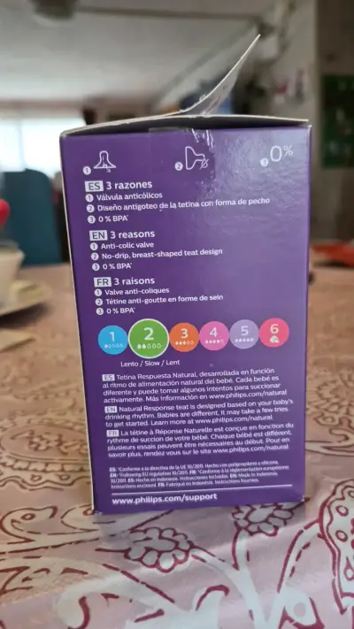 Biberón Philips Avent Natural Response 125 ml - miniatura 2
