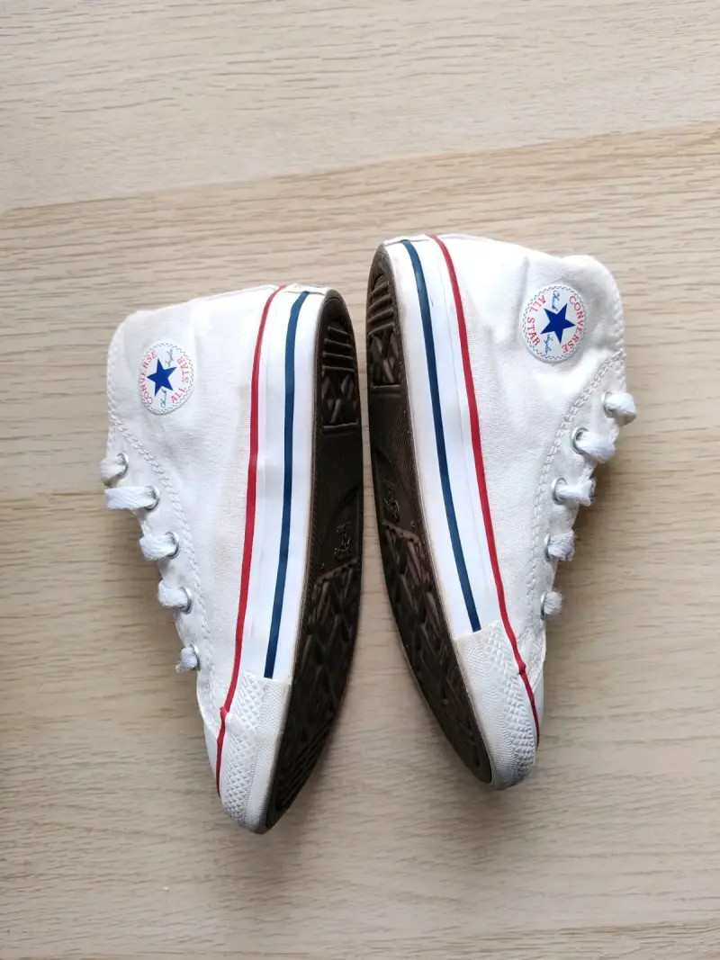 Zapatillas Converse All Star blancas para niños - 2