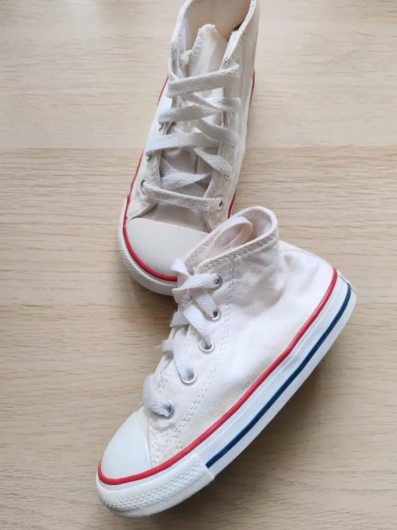 Zapatillas Converse All Star blancas para niños - 5