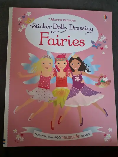 Libro de actividades Sticker Dolly Dressing Fairies - miniatura 1