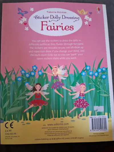 Libro de actividades Sticker Dolly Dressing Fairies - miniatura 2
