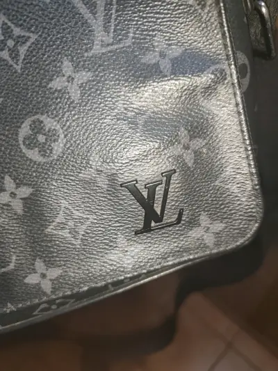 Bolso bandolera Louis Vuitton monograma gris - miniatura 1