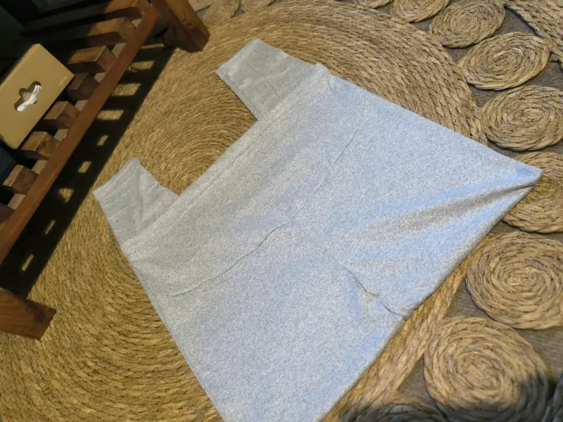 Pantalones de maternidad gris claro cómodos - 2