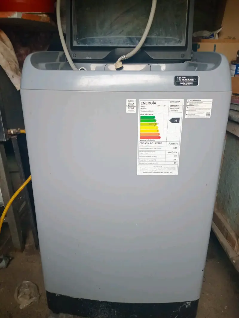 Lavadora Samsung WA15T5260BY automática 15 kg - 6