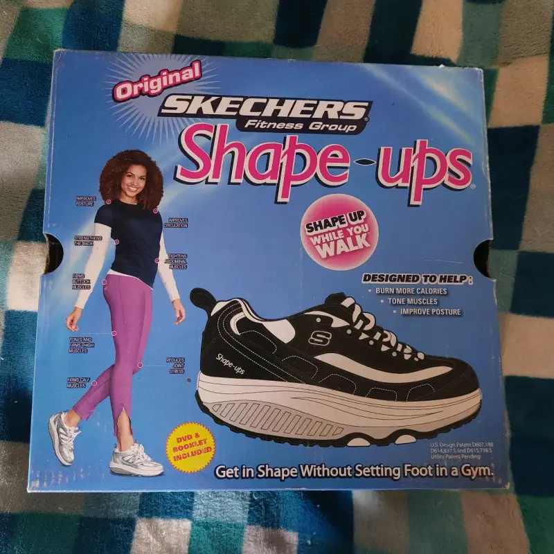 Zapatillas Skechers Shape-ups negras - 1