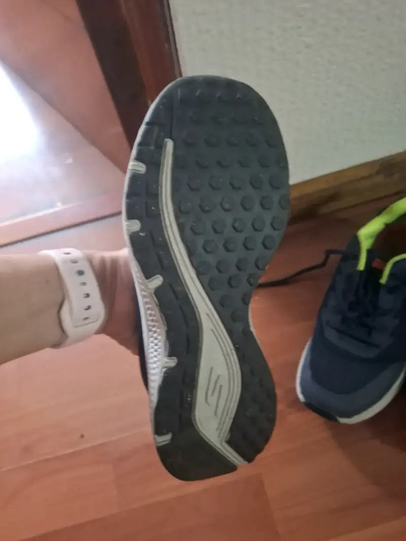 Zapatillas deportivas Skechers Go Run azul y verde - 2