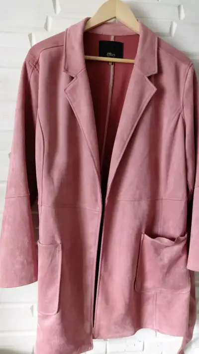 Abrigo rosa mujer Stefano Cocci - miniatura 1