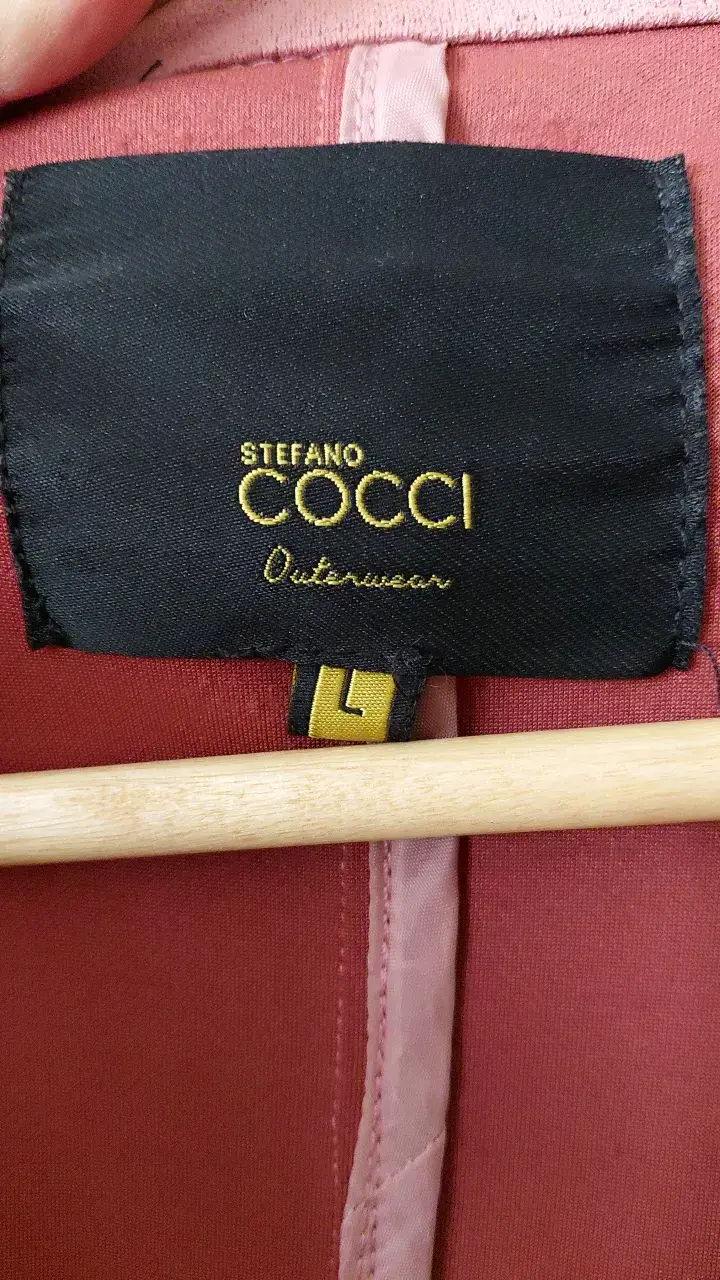 Abrigo rosa mujer Stefano Cocci - 2