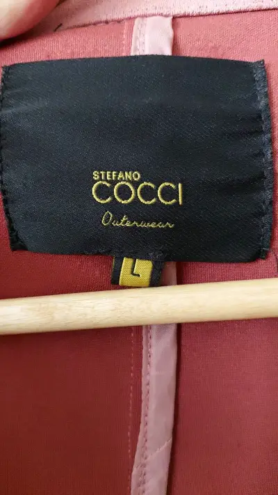 Abrigo rosa mujer Stefano Cocci - miniatura 2