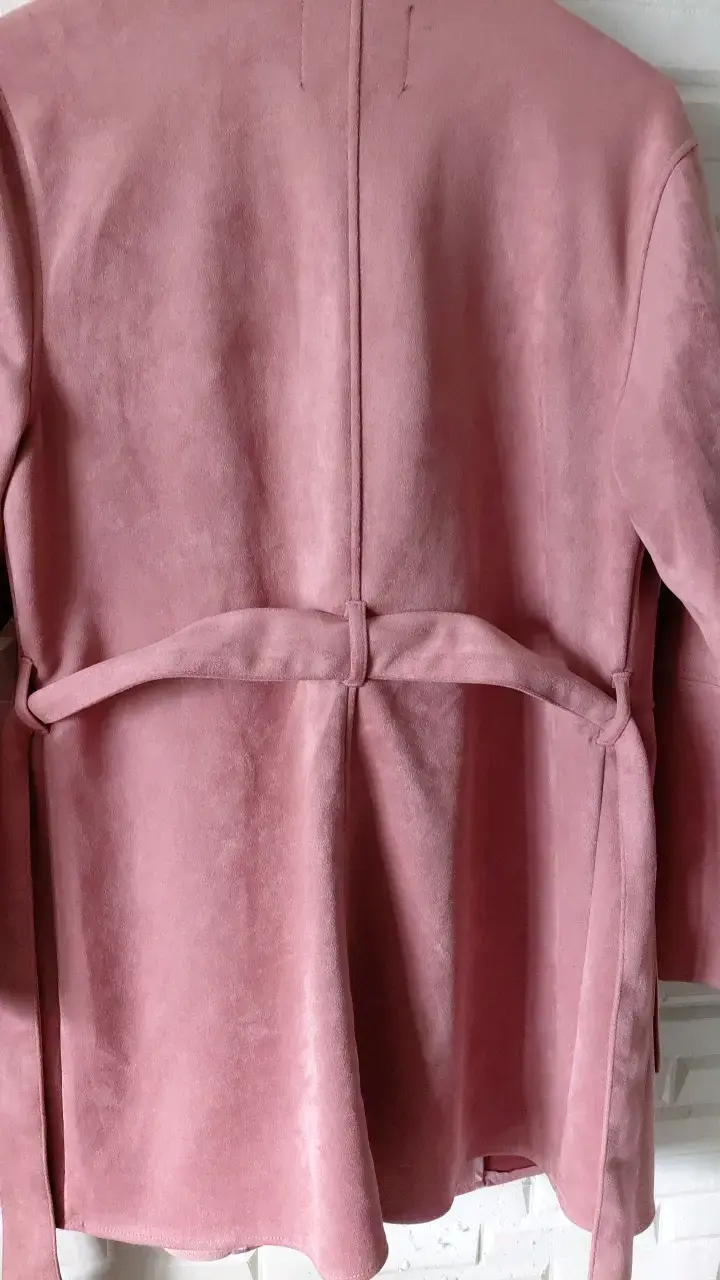 Abrigo rosa mujer Stefano Cocci - 3