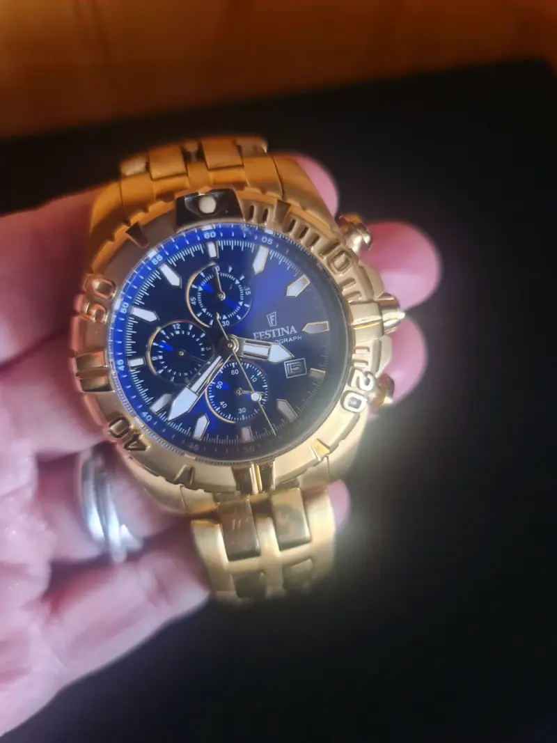 Reloj Festina Chrono Sport Dorado para Hombre - 1