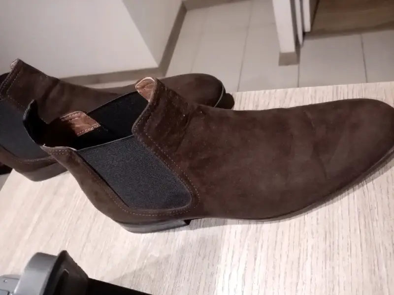 Botines chelsea de Gamuza H&M - 2