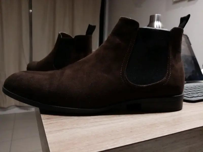 Botines chelsea de Gamuza H&M - 3