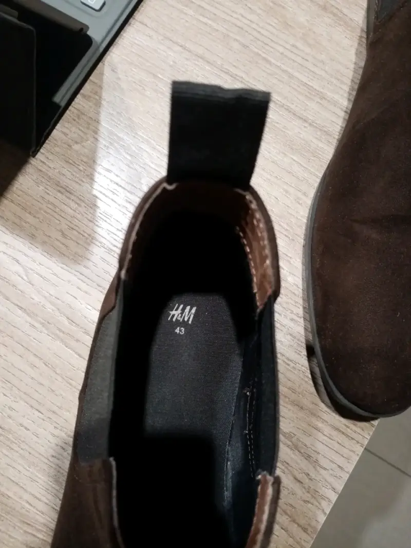 Botines chelsea de Gamuza H&M - 5