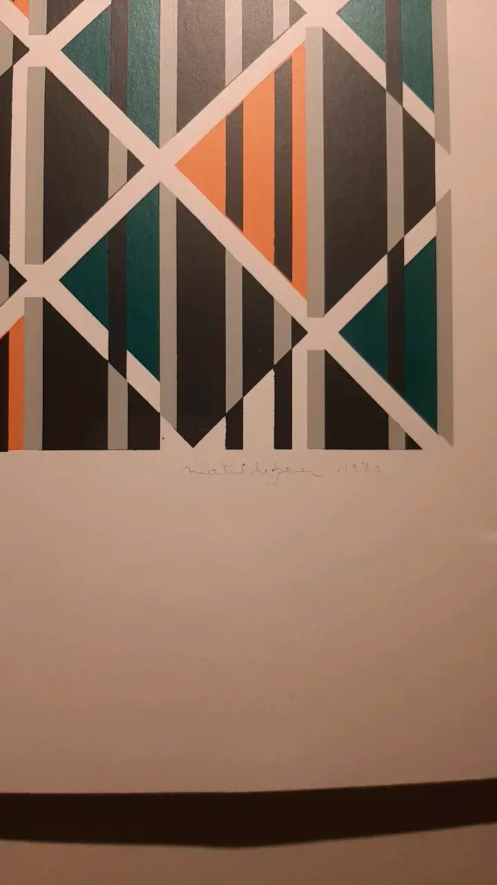Obra de Matilde Pérez con marco especial - 2