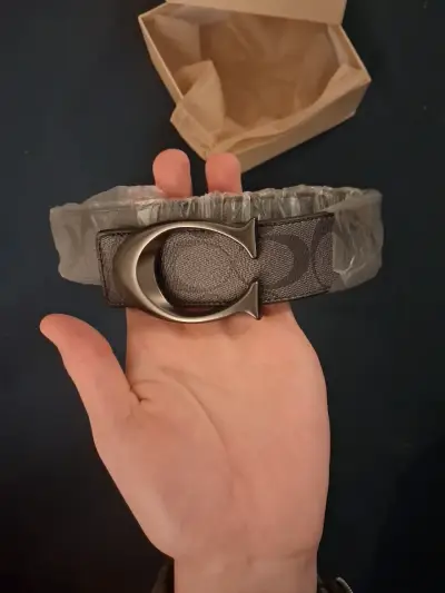 Cinturon coach calidad g5, nuevo - miniatura 1