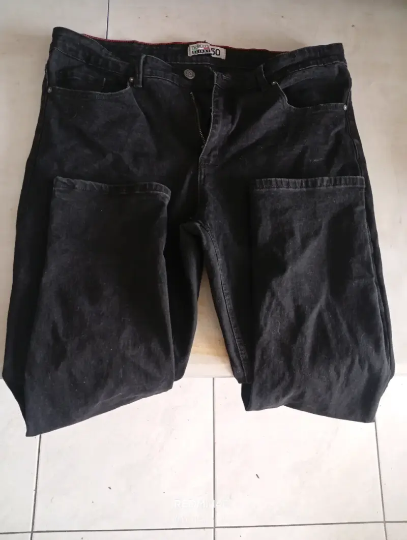 Jeans negros Forucci Skinny talla 50 - 1
