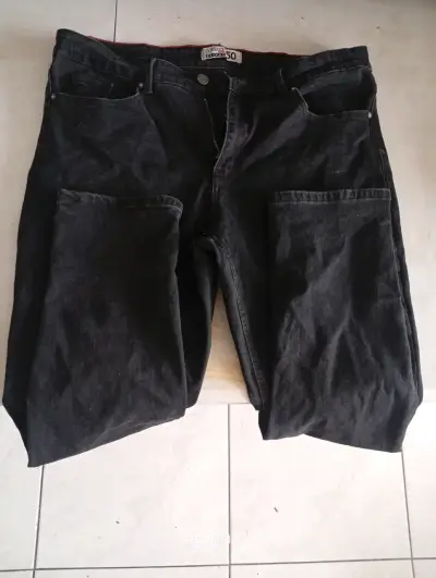 Jeans negros Forucci Skinny talla 50 - miniatura 1