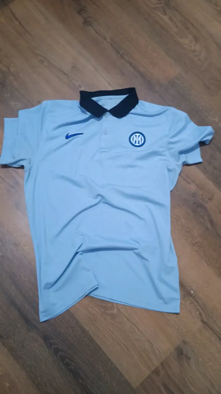 Polera deportiva Nike Inter de Milán celeste - 1